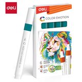 Deli MARKER AKRILNI ZELENO PLAVI 35 COLOR EMOTION EC193A-Peacock Green | Eponuda.com