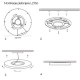  led plafonjera L7760-18W 4000K senzor (LV18W) | Eponuda.com