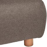 Lomoco KOTNA SEDEŽNA GARNITURA, velur svetlo rjava | Shoptok.si