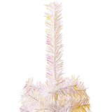  Umetna novoletna jelka z mavričnimi konicami bela 180 cm PVC, (20579613) | Shoptok.si