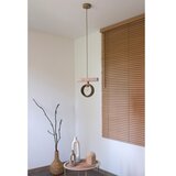  Duolla - Visilica na sajli IRONLINE 1xE27/15W/230V borovina/hrast/bež | Eponuda.com