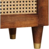 vidaXL Omare za shranjevanje in zaklepanje Rjava 60 x 33 x 75 cm | Shoptok.si