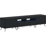  5-dijelni LED TV ormarić Crna Konstruirano drvo - Crna 81 cm | shoptok.hr