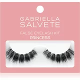 Gabriella Salvete False Eyelashes Princess darilni set umetne trepalnice 1 par + lepilo za trepalnice 1 g