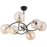  Luster na šipci AURORA 6xE14/10W/230V crna/zlatna | Eponuda.com