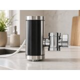 Verk 07406 protočna električna pipica s grelcem 3000 W, LCD zaslon, 30&amp;ndash;60 &amp;deg;C &amp;ndash; srebrna Slike