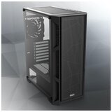 Raijintek Kucište ARCADIA III Midi Tower/ATX/M-ATX/MINI-ITX/bez napajanja/kaljeno staklo/crna | Eponuda.com