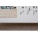 MID.YOU Raztegljiva Postelja Duo, 90x200, Bor, Bela, Masivno | Shoptok.si
