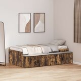 Postelja za shranjevanje Prekajeni oreh 80x200 cm, (22083911) | Shoptok.si