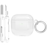 INF Dvoslojni zaščitni ovitek za Apple AirPods Pro 2, prozoren TPU, (5000324230) | Shoptok.si