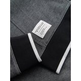 Ombre Men's softly structured hooded sweatshirt - black | shoptok.hr