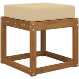  Jastučić za sjedenje na otvorenom Bež 40 x 40 x 8 cm | shoptok.hr