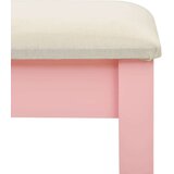  Toaletni stolić sa stolcem rozi 65x36x128 cm paulovnija i MDF | shoptok.hr
