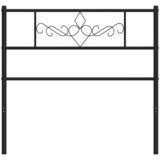 Metalno zamjensko uzglavlje crno 75 cm | shoptok.hr