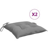 vidaXL Jastuci za stolice 2 kom sivi 50 x 50 x 7 cm od tkanine | shoptok.hr