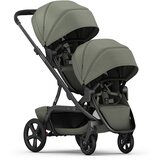 Redsbaby NUVO 2 Twin dječja kolica za blizance 2u1, Sage | shoptok.hr