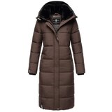 Marikoo Ženska dolga zimska prešita jakna Reliziaa , Čokolada | Shoptok.si
