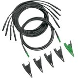 FLUKE Komplet sigurnosnih mjernih vodova [ lamelni utikač 4 mm, krokodilske stezaljke - lamelni utikač 4 mm] crna, Grün TLS430 | Eponuda.ba