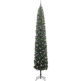 vidaXL Umestno božično drevo Zelena 270 cm PVC in Jeklo in Plastika | Shoptok.si