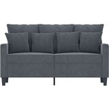  Dvosed temno siv 120 cm žamet | Shoptok.si