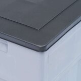 vidaXL vrtna kutija za pohranu 320 l sivo-crna | shoptok.hr