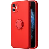 Vennus Silikonska futrola s prstenom za Samsung Galaxy S9 Plus - Crvena | shoptok.hr