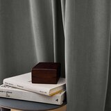 Douceur d intérieur Antracitno siva termo izolacijska zavjesa od samta 140x260 cm Madison – | shoptok.hr