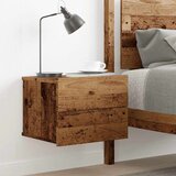 vidaXL Zidni noćni ormarić Old Wood 40x32x30 cm | shoptok.hr
