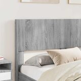  Krevetna konstrukcija s pohranom i uzglavljem Siva Sonoma | shoptok.hr