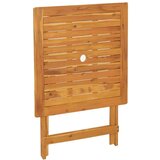  3-dijelni bistro set od tkanine i masivnog drva antracit | shoptok.hr