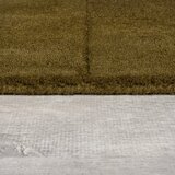 Flair Rugs Kaki zelena ročno tkana volnena preproga 160x230 cm Checkerboard – | Shoptok.si