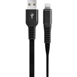 Leba Innovation USB polnilni kabel USB-A vtič\, Apple Lightning vtič 1.20 m črna NCABLE-LE-UA-8P-1.2M, (20417100) | Shoptok.si