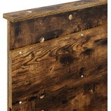  Krevetna konstrukcija Jednobojno Dimljeni hrast 100 x 200 cm | shoptok.hr