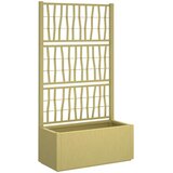  Vrtni saksija s rešetkom Zelena 80 x 36 x 140 cm PP | shoptok.hr