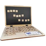 Magicno_Drvce Edukativni drveni laptop Cene