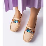 Gemre Beige loafers with leather insole Bertrand | Shoptok.si