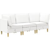  Modularni set sofe sa skladištem 3 pcs Bijela Tkanina | Eponuda.com