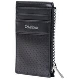 Calvin Klein Jeans Denarnice PERFORATED N/S ZIP CARDHOLDER LV04D1213G Črna Cene