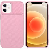 Cadorabo Ohišje, združljiv z Apple v Bonbon Pink - Zaščitni pokrov iz fleksibilnega silikona TPU in z zaščito pred kamero, (20604050) Cene