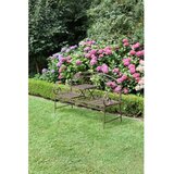 Garden Pleasure Smeđa metalna vrtna klupa Saket – | shoptok.hr