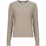 Tommy Hilfiger CO CABLE FINE GG C-NK LS SWT Bež Cijene