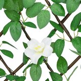  Proširiva rešetka od umjetnog bršljana zelena 186 x 30 cm | Eponuda.com