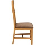  Stolac za blagovanje 2 pcs Čvrsto Hrastovo Drvo Siva | Shoptok.si