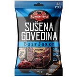 Running Bull beef jerky sušena govedina original 40g Cene