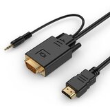  HDMI adapter kabal GEMBIRD A-HDMI-VGA-03-6 HDMI to VGA, 1,8m, adapter + audio Cijene