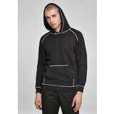 Urban Classics Contrasting Stitching Hoody Black | ePonuda.com