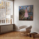  Slika - Frida Kahlo – Self-Portrait on the Borderline Between Mexico and the United States 40x40 Akustična | shoptok.hr