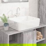 vidaXL Umivalnik bel 48x37x13 cm keramični pravokotni Cene