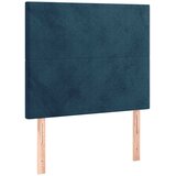  box spring s madracem LED tamnoplavi 120x200 cm baršun | shoptok.hr