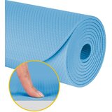 Rebel ACTIVE Strunjača prostirka za jogu, pilates i fitnes 183x61cm debljina 4mm TPE plava RBA-3157-BL | Eponuda.com